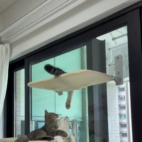 Foldable Cat Hammock Suction Cup Cat Hammock