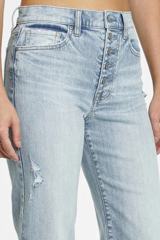 Dawn High Rise Crop Jean - Vibes