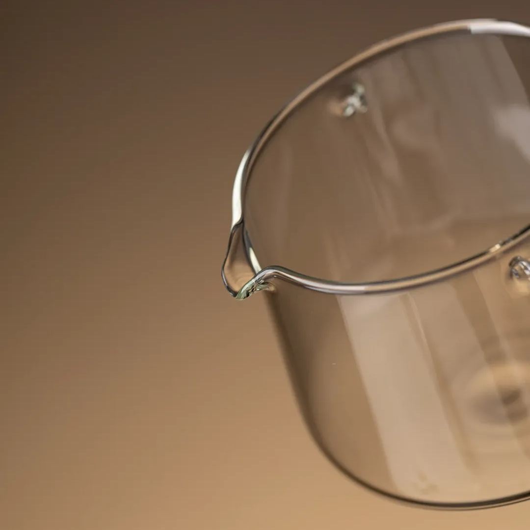 Summer SALE“Vortex Classic” - Heat-Resistant Glass Handled Teapot with Rotating Strainer